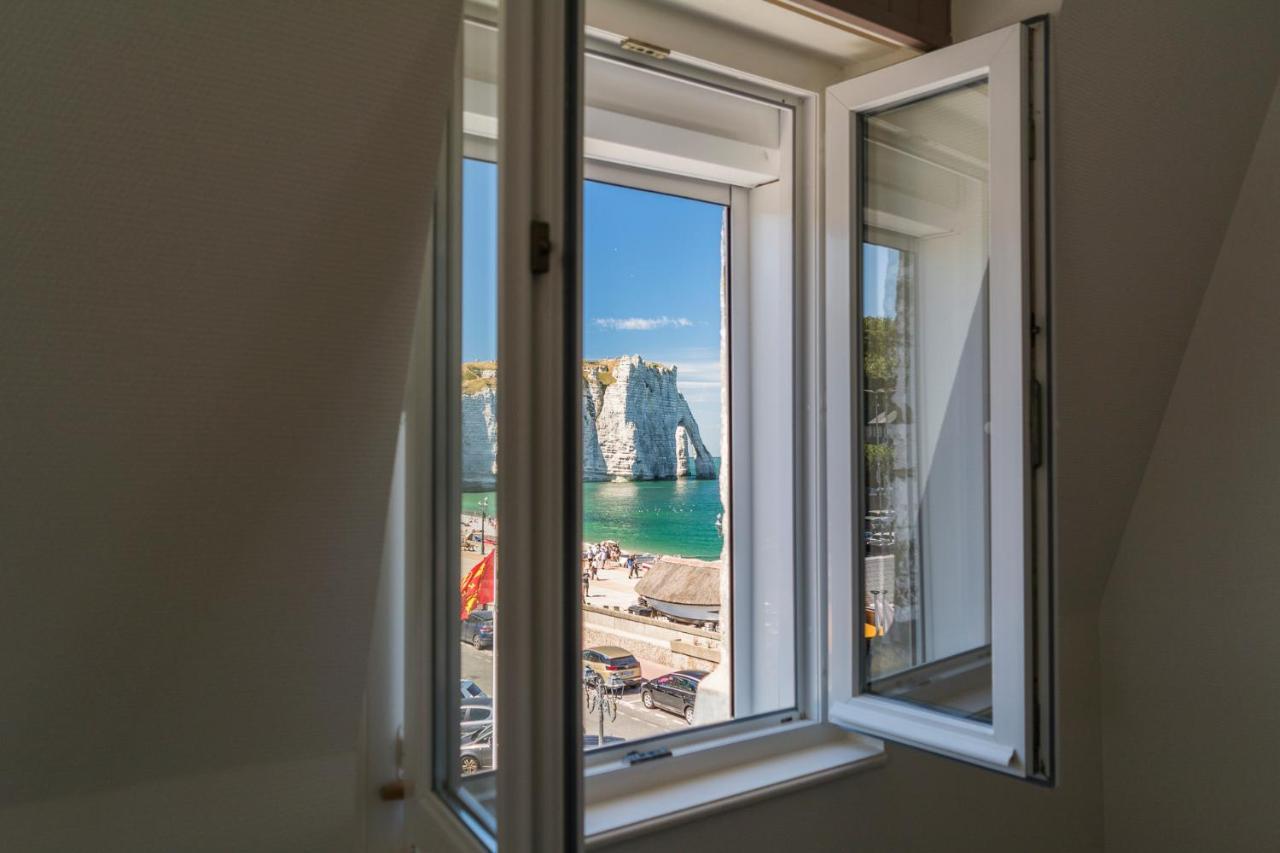 La Belle Vue Le Diamant Des Yeux Mer Et Golf Front Mer Étretat Buitenkant foto
